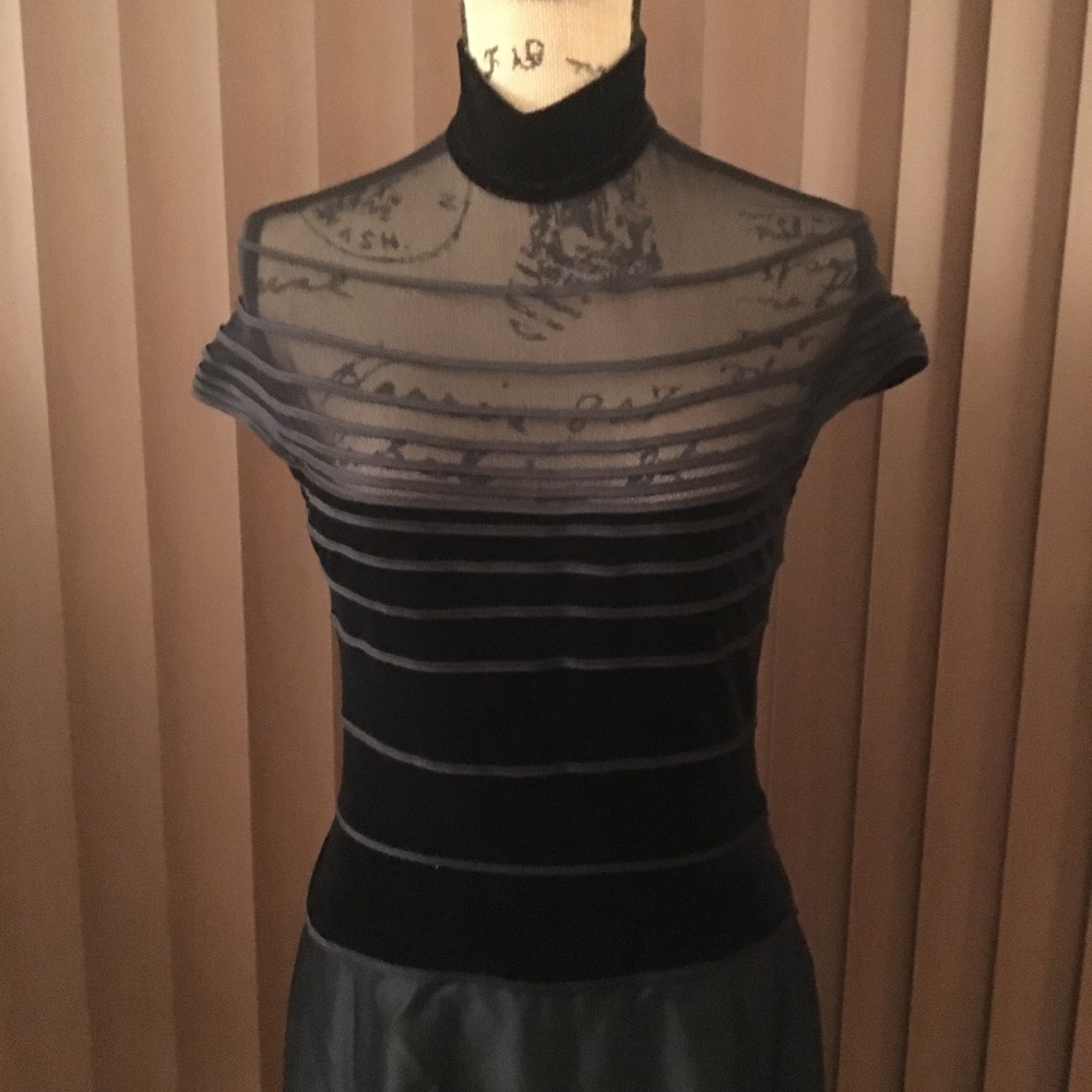 Tadashi Shoji Black Formal Dress Size 8